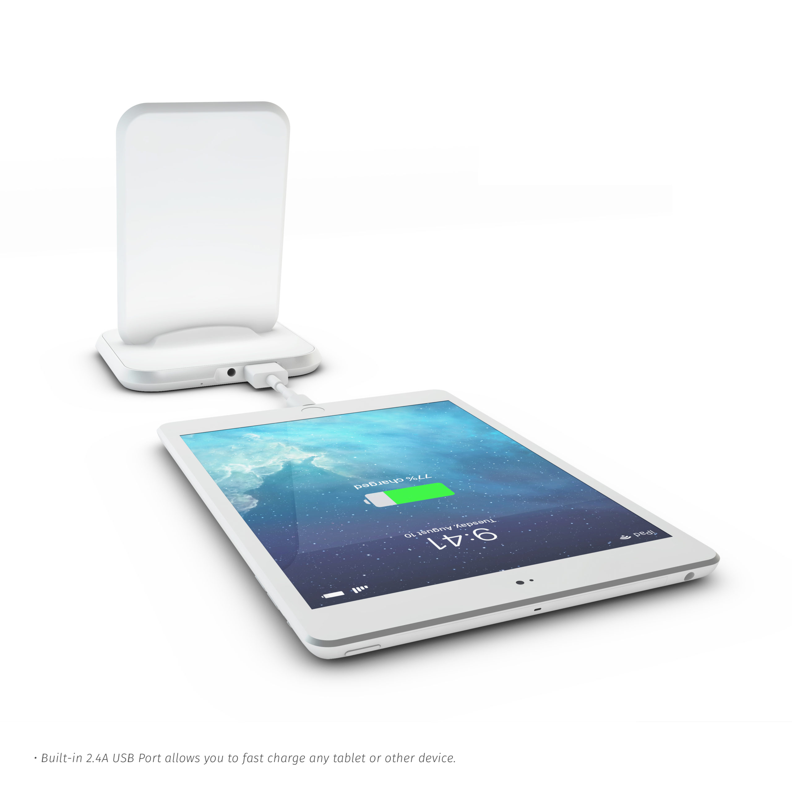 4.-ZESC13W-ZENS-Stand-Aluminium-Wireless-Charger-White-Built-in-USB-port-scaled