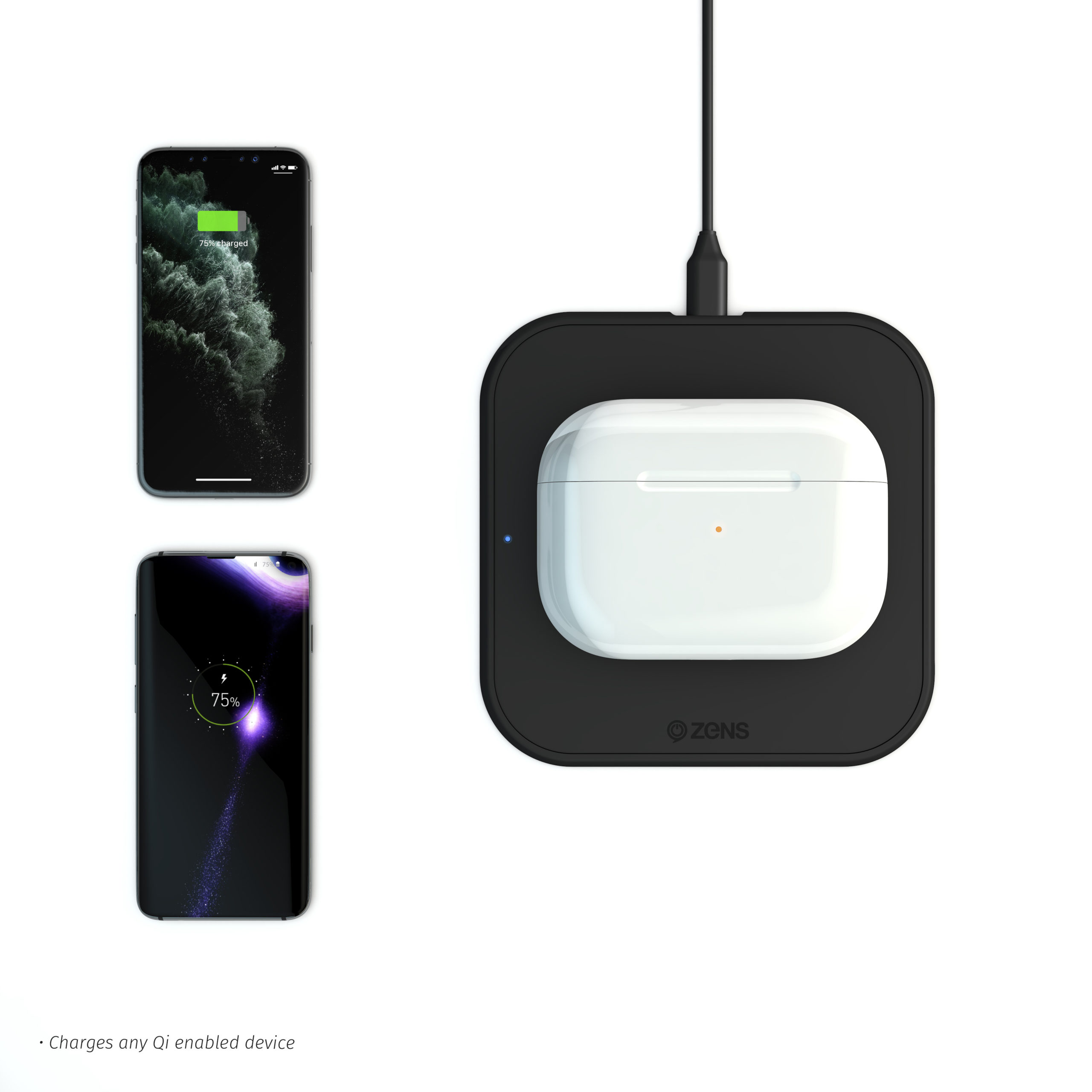 ZESC12B-ZENS-Single-Wireless-Charger-Slim-line-Multibrand-Compatible-1-scaled