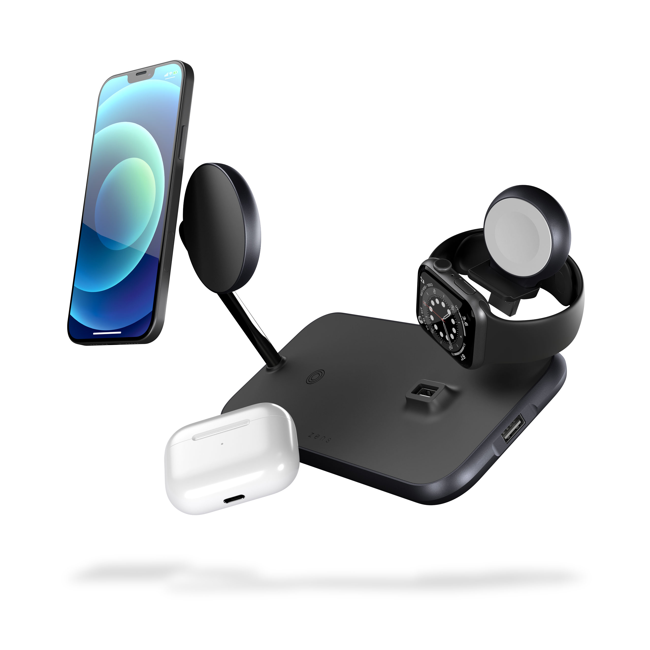 ZEDC18B - Magnetic + Watch Wireless Charger floating devices