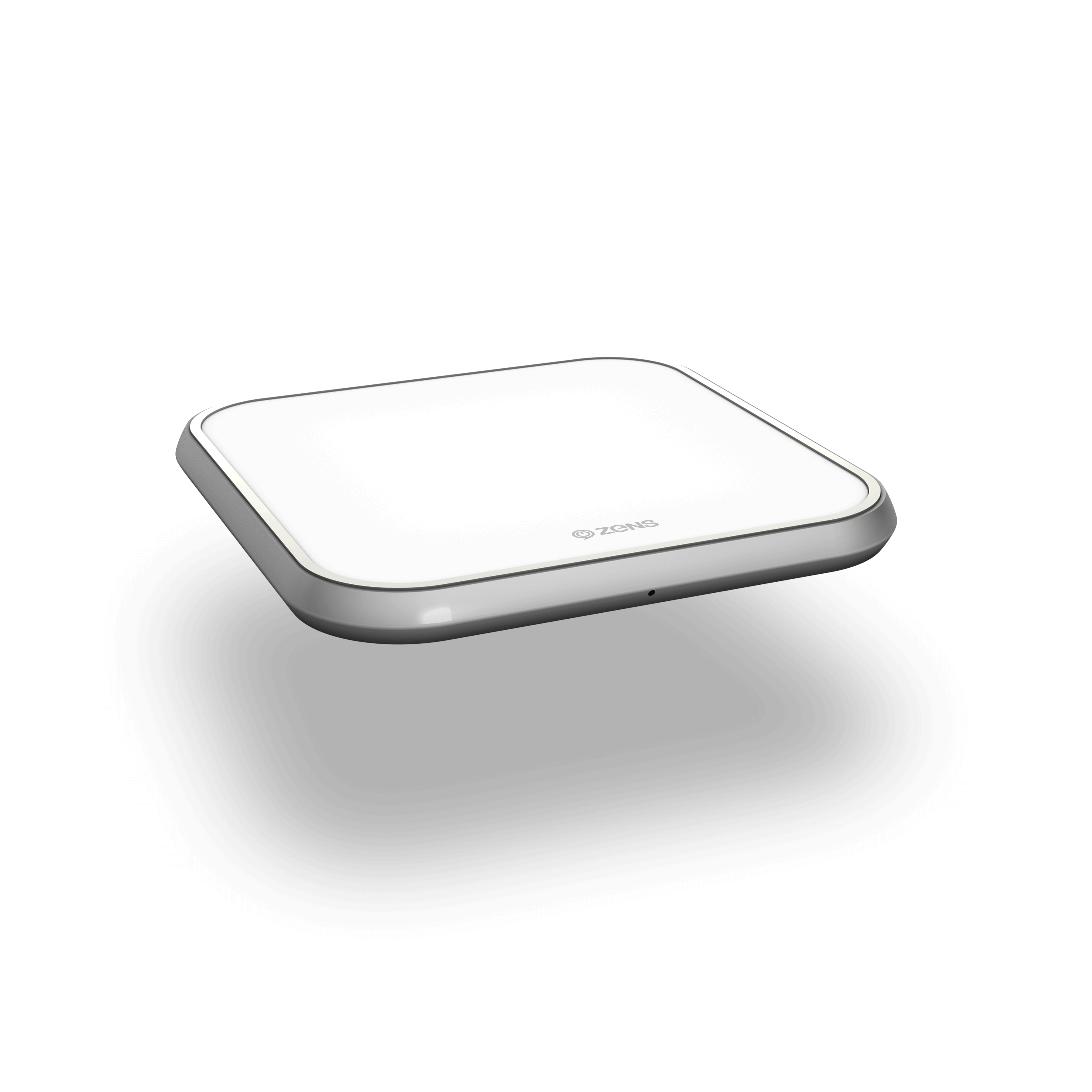 Single Aluminium Wireless Charger side view